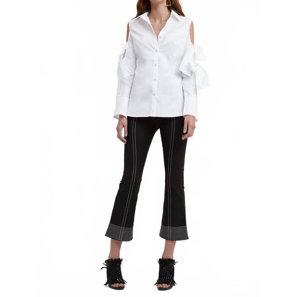 NEW C/MEO COLLECTIVE surrender shirt in white